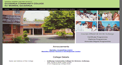Desktop Screenshot of gulbargacc.org